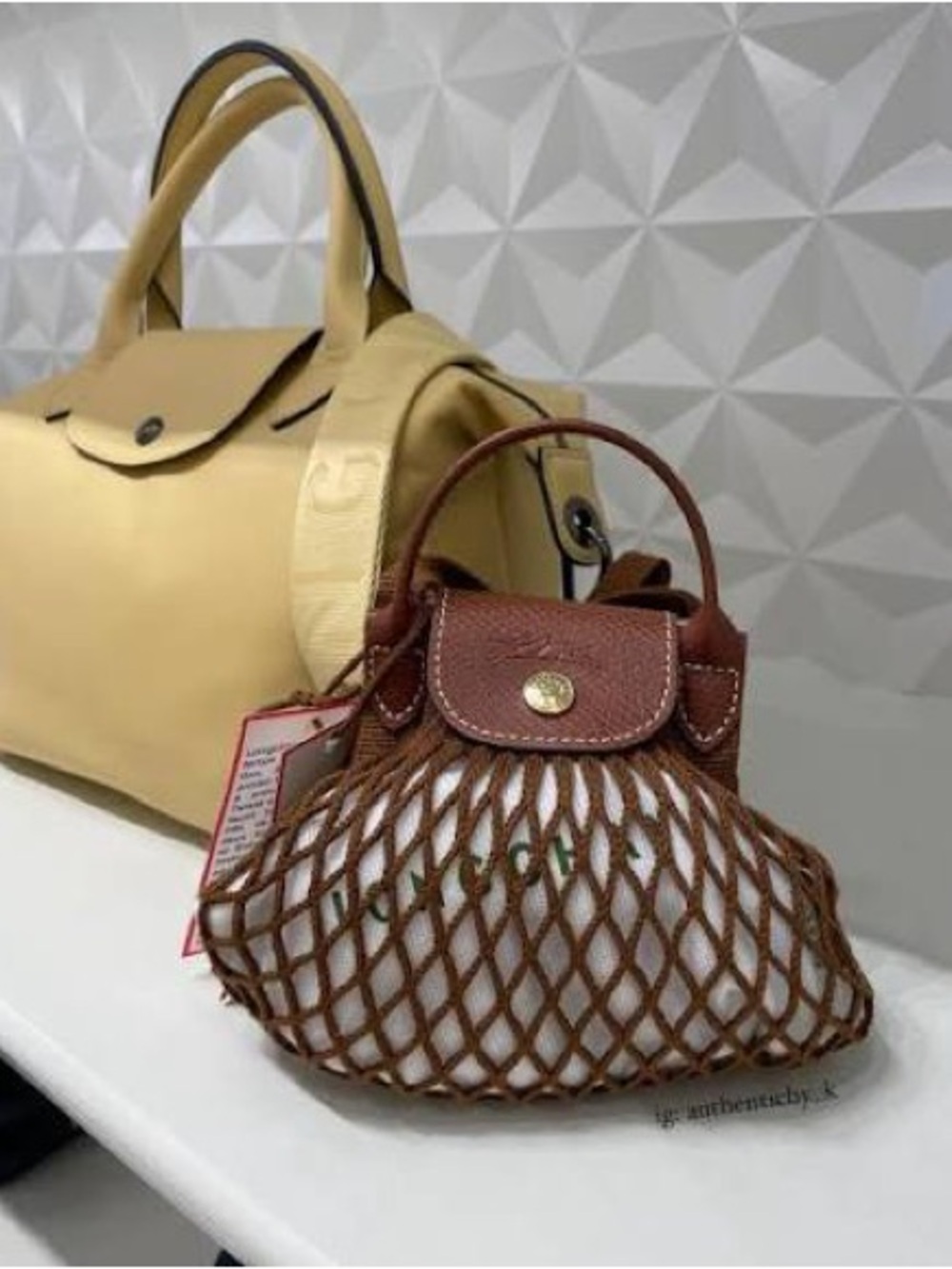 NEW! Longchamp Filet XS in Tobacco - Picture 3 of 4